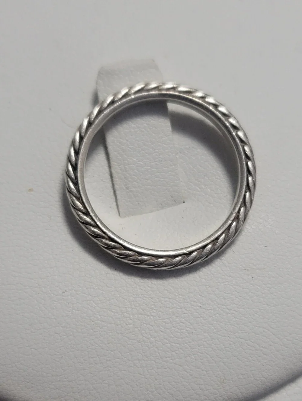 David Yurman Sterling Silver Braided Band Ring - Sterling Silver